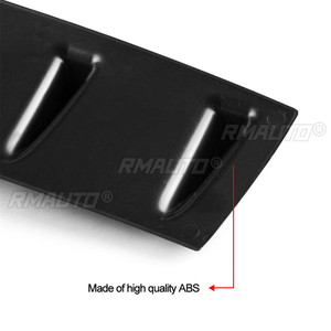 Difusor Trasero Universal de 5/7 Aletas para Parachoques de Coche, Alerón Tipo Aleta de Tiburón para Peugeot, Honda, Mazda, Subaru, Ford, VW - Product Image 5