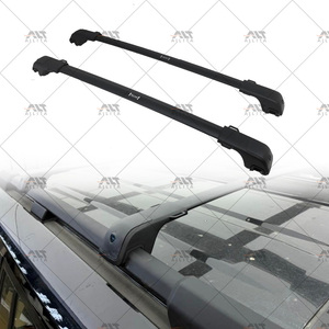 2025 portaequipajes Premium con aspecto de fábrica, barras de techo resistentes, barras transversales de transporte de equipaje para Toyota Prado LC250, accesorios - Product Image 5