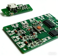 Mini carte de commande multifonctionnelle avec chargement USB, vibration, chauffage, gonflage et fonction vocale pour l'électronique grand public