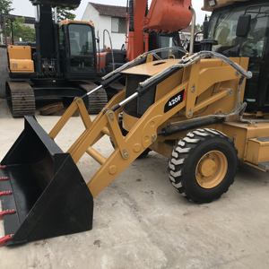 รถตักล้อยาง Caterpillar CAT 428F มือสองคุณภาพสูงจากเซี่ยงไฮ้ ประเทศจีน - เกียร์ แบริ่ง เครื่องยนต์ มอเตอร์ ปั๊ม เกียร์บ็อกซ์ สภาพดี - Product Image 6