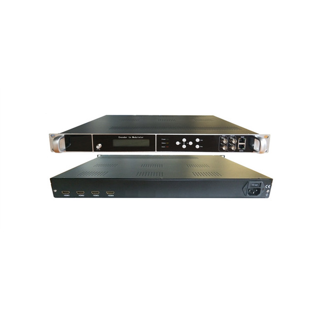 Good Performance Catv hd to RF DVB T2 / DVB-C Encoder Modulator