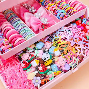 Multiple Models Bowknot Flower Butterfly Hair Accessories Combinations Cartoon Design Girl's Hair Accessories Fashion Jewelry - Product Image 4