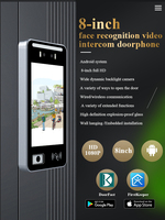 Sistema de Videoportero Inteligente Thinmoo 2026 con WiFi POE, Reconocimiento Facial de 50.000 Características, Control de Acceso para Villas de Lujo de Alta Gama, Certificación CE