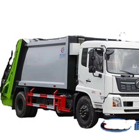 Camion Compacteur de Déchets 4x2 Direct Usine 14m³ – Camion de Collecte des Déchets Compacté pour l'Assainissement