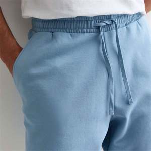 Ensemble sweat-shirt et short surdimensionnés en coton éponge à col ras du cou pour hommes pour l'automne - Product Image 5