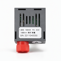 Transceiver Optique 1x9 1.25G Bidi 80km 100km 1490nm/1550nm Monofibre Simplex Interface FC Module 9 Broches