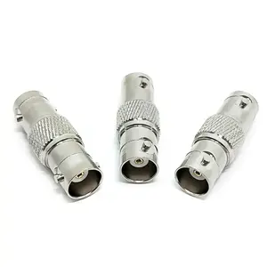 BNC Barrel Connector Coupler BNC female to BNC female socket Extend Cables on CCTV Camera Suvelliance System