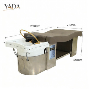 Chaise de lavage de cheveux pour salon de coiffure, lavabo de salon, chaise de shampooing, station de lavage de cheveux, lit de shampooing, bol et chaise de shampooing portables pour salon - Product Image 6