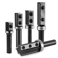 Cuchilla Desmontable Desechable para Fresadora de Fondo, Ranurado CNC para Madera, Canteado y Limpieza de Fondo