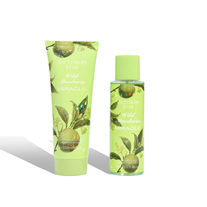 중국 공장 빅토리아 스타 250ml 도매 개인 라벨 바디 미스트와 236ml 집중 브라이트닝 바디 로션 SG0058 - Product Image 3