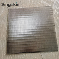 Saringan Kawat Baja Anti Karat untuk Kolam Ikan dan Pabrik Bir, Saringan Coanda, Saringan Wedge, Mesh Wedge