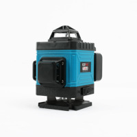 Niveau laser 4D à faisceau vert à nivellement manuel à 360 degrés, instrument de mesure industriel/bricolage, batterie au lithium Cisivis Bw-fk, 1 an