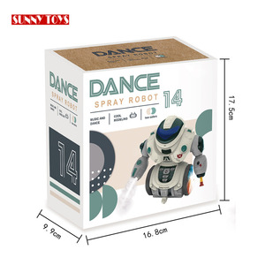 <span class=keywords><strong>smart</strong></span> spray function music and light education dancing robot for kids - Product Image 4