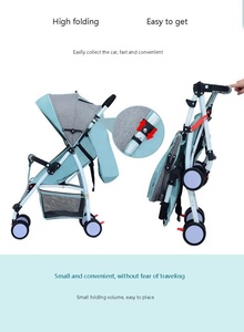 Carriolas Cochecitos de Bebé Kinderwagen, Sistema de Viaje Alemán, Ligero, Plegable, Cochecito de Bebé 3 en 1 para Avión - Product Image 3