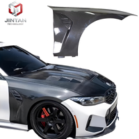 Garde-boue en fibre de carbone pour BMW M4 G82 modèles 20-24, kit de carrosserie automobile, modification des pièces extérieures