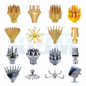 NFJM Boquilla de fuente de 1 pulgada Primavera Burbujeante Fuente de latón Boquillas para estanque Fuente de jardín - Product Image 1