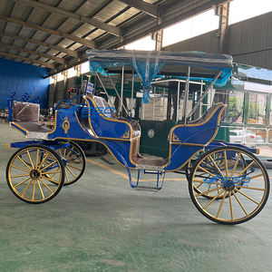 Transport à <span class=keywords><strong>chevaux</strong></span> touristique Transport spécial <span class=keywords><strong>Chariot</strong></span> tiré par des <span class=keywords><strong>chevaux</strong></span> <span class=keywords><strong>Chariot</strong></span> touristique personnalisé en <span class=keywords><strong>grain</strong></span> de bois bleu - Product Image 5