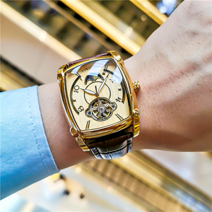 Đồng Hồ Cơ Hình Xô Đồng Hồ Cơ Tự Động Nam Cao Cấp Thương Hiệu Thời Trang Xu Hướng Dạ Quang Đồng Hồ Chống Thấm Nước 2022 - Product Image 3