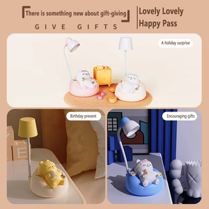 <span class=keywords><strong>Lampada</strong></span> da Tavolo a Forma di Gatto Carino <span class=keywords><strong>per</strong></span> Camera da Letto, Lampade da Scrivania LED Intelligenti Ricaricabili USB, Luci <span class=keywords><strong>per</strong></span> <span class=keywords><strong>Bambini</strong></span> <span class=keywords><strong>per</strong></span> Decorazione della Stanza - Product Image 3