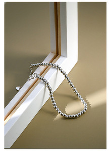 Elegant Vintage Unisex Mini <b>Beaded</b> Chain <b>Bracelet</b> <b>Gold</b> & Rhodium Plated Brass Ball Perfect Gift for Fashion Lovers - Product Image 5