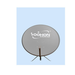 High-Gain <strong>90cm</strong> <strong>Satellite</strong> TV Antenna Outdoor Wall-Mounted or Pole-Mounted Steel <strong>Dish</strong> for HDTV - Product Image 4