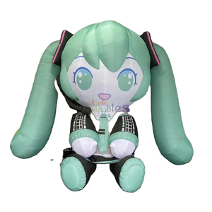 Muñeca Inflable Gigante Personalizada de Chica Anime Japonesa Miku para Decoración, Publicidad o Eventos - Product Image 1
