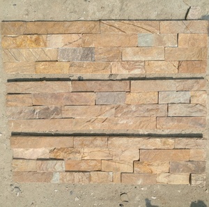 Piedra Cultural para Paneles de Pared Interiores y Exteriores, Piedra de Pizarra Oxidada Natural para Revestimiento de Paredes Exteriores - Product Image 1