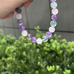 Bracelet en pierre naturelle avec perles de verre colorées, cadeau spirituel très populaire, innovant, livraison rapide dans le monde entier, taille ajustable - Product Image 3