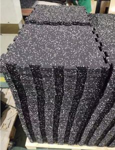 Absorption acoustique haute dentisterie 3mm -- tapis en caoutchouc d'épaisseur de 10mm sous les rouleaux de sol pour l'exercice à la maison de gym - Product Image 3