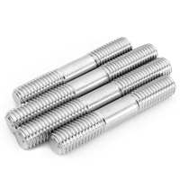 Double End Stud Bolt Stainless Steel Stud Threaded Rod Double Screw Stud Bolt for Machinery Fastener Connector