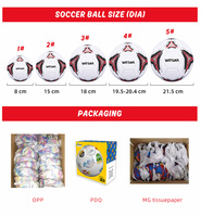 Ballons de football cousus à la machine abordables pour les campagnes promotionnelles ; Vente en gros disponible ; Personnalisation en petites séries prise en charge