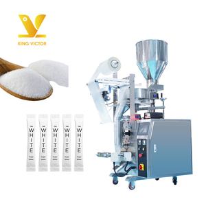 Machine <span class=keywords><strong>d</strong></span>'emballage verticale automatique de sachets de <span class=keywords><strong>sucre</strong></span> scellés à l'arrière de granulés de petites particules - Product Image 1