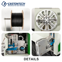 Máquina Bobinadora de Alambre EASTONTECH EW-20A, Enrolladora Automática de Cables, Máquina para Enrollar y Retorcer Cables Eléctricos