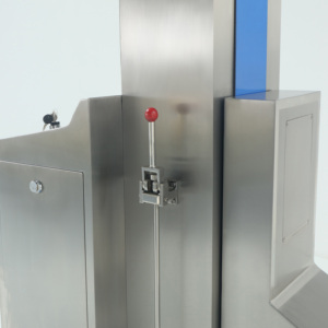 Máquina elevadora hidráulica eléctrica industrial IBC Tote Bin Lifter con control PLC para cargar alimentación de carga - Product Image 3