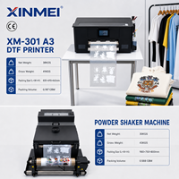 Imprimante DTF Xinmei XP600 A3 30 cm – Machine d'impression directe sur film pour vêtements et t-shirts