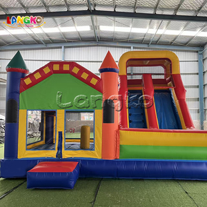 Château Gonflable Commercial <span class=keywords><strong>avec</strong></span> Toboggan et <span class=keywords><strong>Piscine</strong></span> - Product Image 2