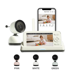 Cámara Inteligente de 5 Pulgadas, 1080P HD <span class=keywords><strong>WiFi</strong></span>, Visión Nocturna, Cámara IP con Seguimiento IA, Monitor de Seguridad para Bebés, Cámara <span class=keywords><strong>WiFi</strong></span> de Red, Monitor para Bebés - Product Image 6