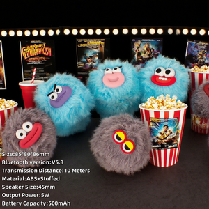 2025 modèle produit Fluffy Cartoon Style Portable 5.3 haut-parleur sortie 5W prise en charge TF/USB/FM - Product Image 4