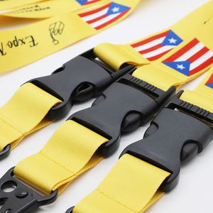 Promotional Custom Polyester Heat Transfer Lanyard Expo Nails Salon Keychain Detachable Daily Carry Accessory Lanyard - Product Image 3