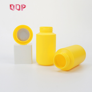 Bouteille en plastique ronde de 170 ml en HDPE de qualité alimentaire pour capsules de protéines, lait en poudre, pilules et compléments alimentaires, avec possibilité de personnalisation de la couleur et de la finition - Product Image 4