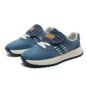 Baskets de luxe pour hommes Chaussures d'entraînement décontractées en <span class=keywords><strong>cuir</strong></span> noir et blanc avec semelle intérieure à doublure en maille et bout tendance de style tendance - Product Image 4