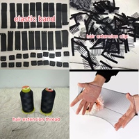 Letsfly En gros Accessoires pour perruques Bandes pour perruques Cils Bonnets pour perruques Outil de couture pour cheveux Filets à perruques Pinces à cheveux Élastiques