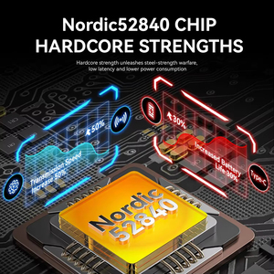 เมาส์เกมมิ่งไร้สายน้ำหนักเบา New Attack Shark R6 เซ็นเซอร์ PAW3950 ติดตามได้อย่างราบรื่น - Product Image 4