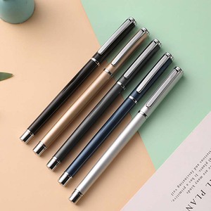 Bolígrafo Metálico Delgado y Ligero de Aleación de Metal Color Gris Metálico, Diseñado <span class=keywords><strong>para</strong></span> Llevarlo Contigo en tus Necesidades Profesionales de Toma de Notas - Product Image 6