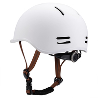 Casco de Seguridad Ultraligero para Desplazamientos Urbanos y Ciclismo en Carretera, Cómodo, Unisex para Adultos, Diseño Redondo Ovalado con Cierre de Hebilla