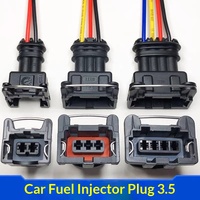 Konektor sensor colokan injektor bahan bakar otomotif 2p3p4p kabel harness konektor jantan dan betina 2-core 3-core 4-core