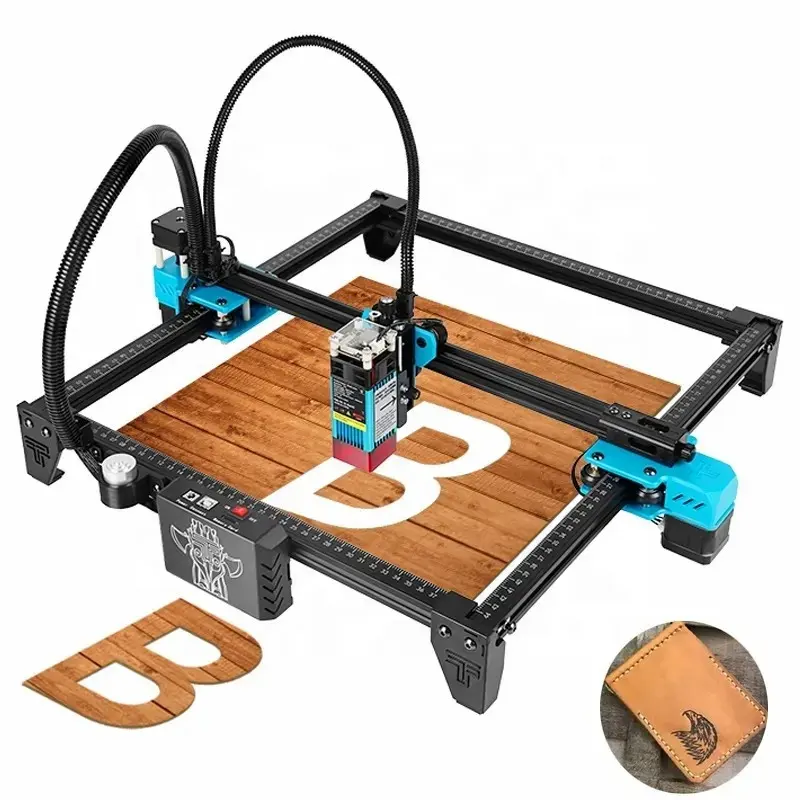 Faiber acrylic crafts customized gift small basswood plywood desktop laser cutting machine