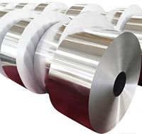 Papier en aluminium laminé de haute qualité, rouleaux de papier en aluminium pré-découpés, épaisseur de 17 microns