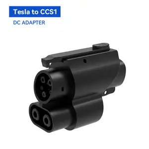 Conector EV de carga rápida Tesla A Adaptador de CC CCS1 para supercargador NACS