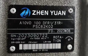 ปั๊มลูกสูบแปรผันแบบแกน A10V0 100 DFR1/31R-PSC62K02 A10VO100 A10VO-100 A10VO100DFR1 A10V0100DFR1/31R-PSC62K02 - Product Image 3
